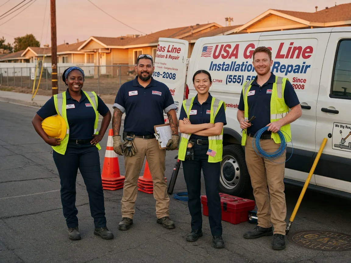 Gas Line Installation company in Wideman, AR